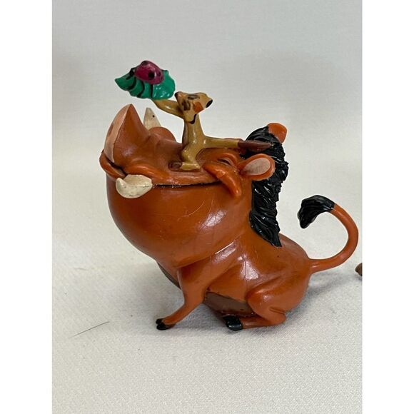 Lion King PVC Rafiki Meditating and Timon Pumba Disney Applause Cake Topper - Picture 3 of 7